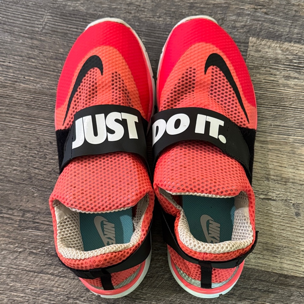 Nike Hot Red and Black Sneakers